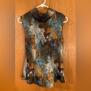 Serenade sleeveless blouse size S